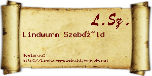 Lindwurm Szebáld névjegykártya